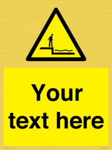 Custom Warning shallow water